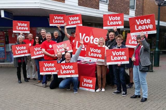 Vote Leave campaigners