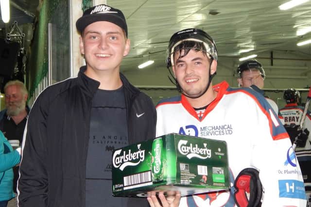 Matt Lawday, right, was man of the match for Solent Devils against Basingstoke