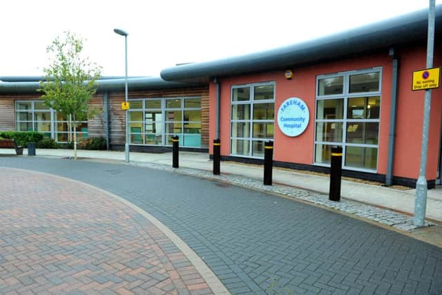 Fareham Community Hospital in Sarisbury Green