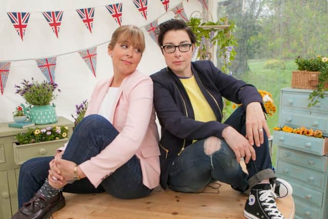 Mel Giedroyc and Sue Perkins