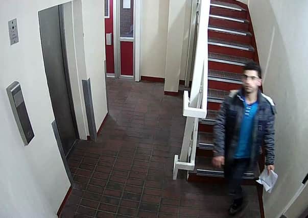 CCTV of Mohamad Jaff at the flats
