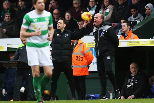 Paul Cook will want his side to improve on last season's form during the tough winter months. Picture: Joe Pepler