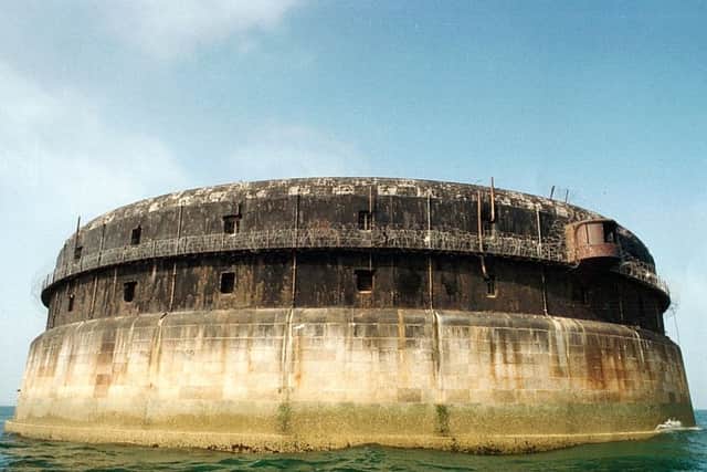 Horse Sand Fort in the Solent