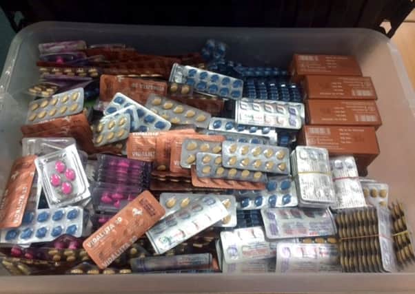 Some of the unlicensed medicine seized by the MHRA in Portsmouth since 2015