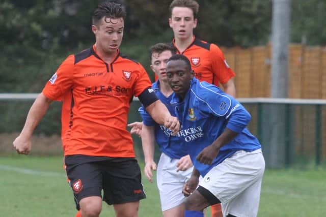 Portchester's Miles Everett in Vase action last weekend against Holyport.  Picture: Habibur Rahman