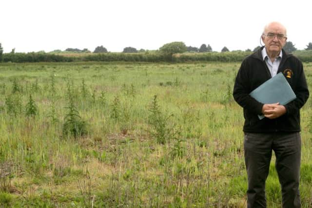 Martin Marks, chairman of Lee Residents' Association, near the proposed site for the interconnector