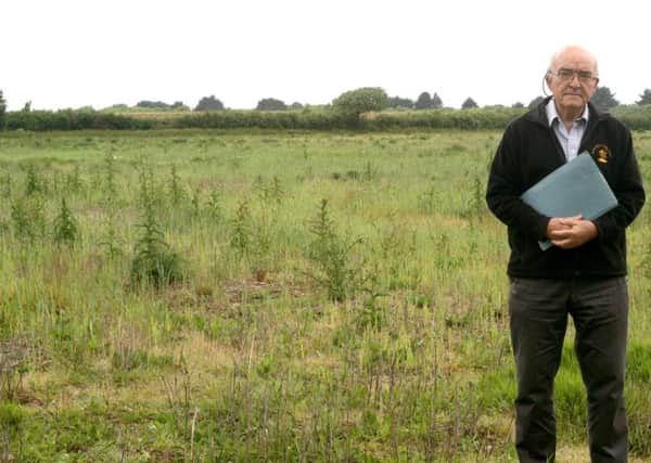 Martin Marks, chairman of Lee Residents' Association, near the proposed site for the interconnector
