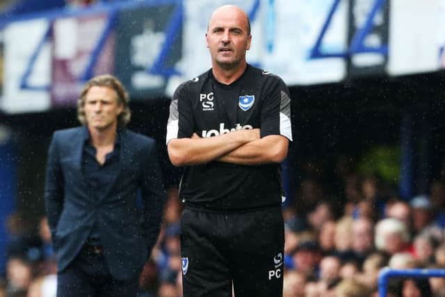 Pompey boss Paul Cook