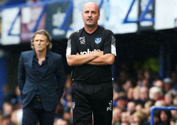 Pompey boss Paul Cook