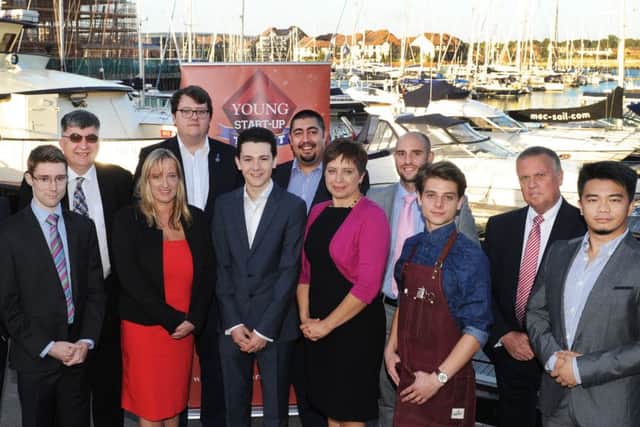 Some of the participants at the Young Start-Up Talent event