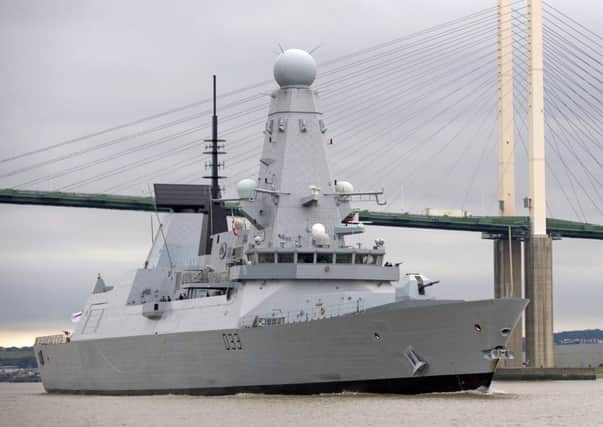 HMS Dauntless is now a training ship