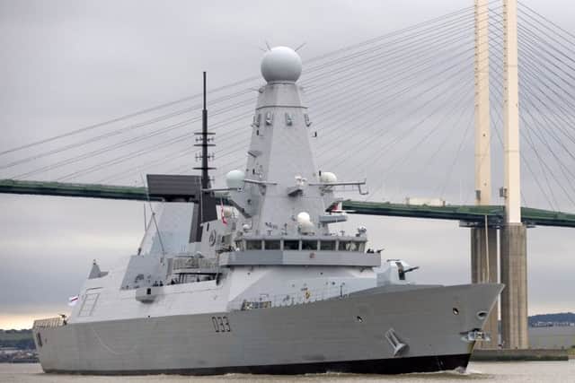 HMS Dauntless is now a training ship