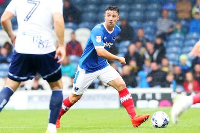 Pompey defender Enda Steves Picture: Joe Pepler