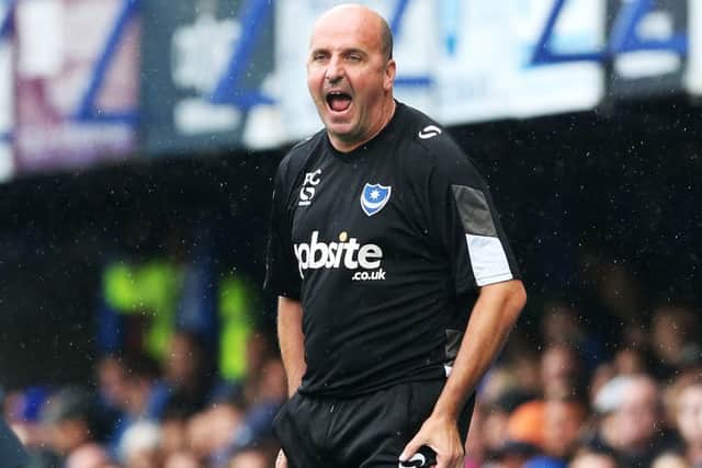 Pompey boss Paul Cook Picture: Joe Pepler