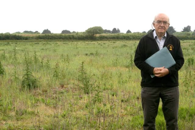 Martin Marks, chairman of Lee Residents' Association, near the proposed site for the interconnector