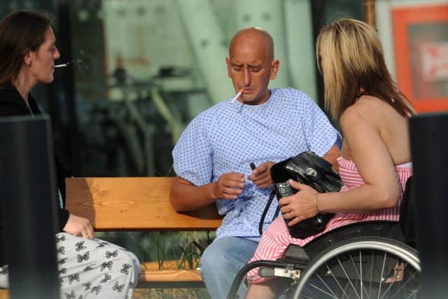 Patients, visitors and staff at Solent NHS sites will no longer be able to smoke