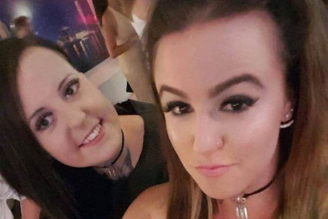 Amy Rose (front) with Laura Westbrook