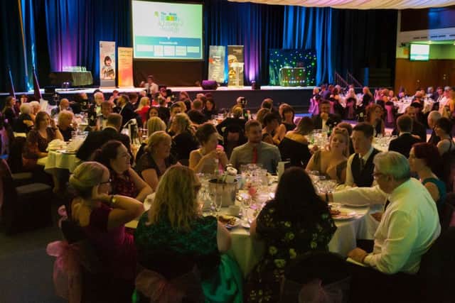 Nominees at their tables