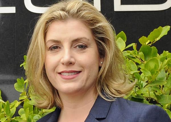 Penny Mordaunt 

Picture by:  Malcolm Wells (160622-1707c)