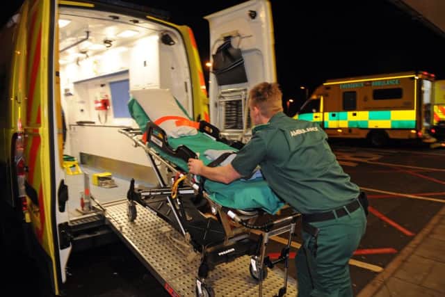 The accident and emergency department at Queen Alexandra Hospital in Cosham