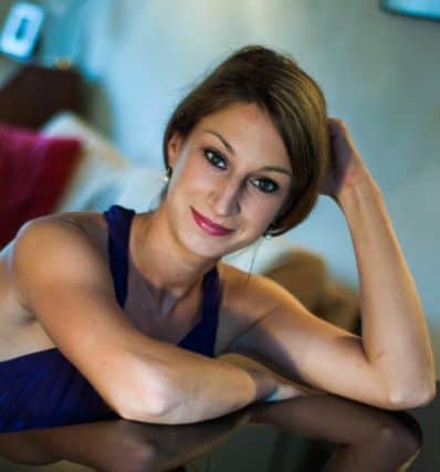 Pianist Laura Dickson, who is performing a piano recital for The Rowans Hospice