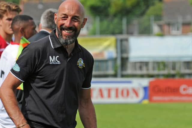 Gosport Borough assistant manager Mick Catlin Picture: Mick Young
