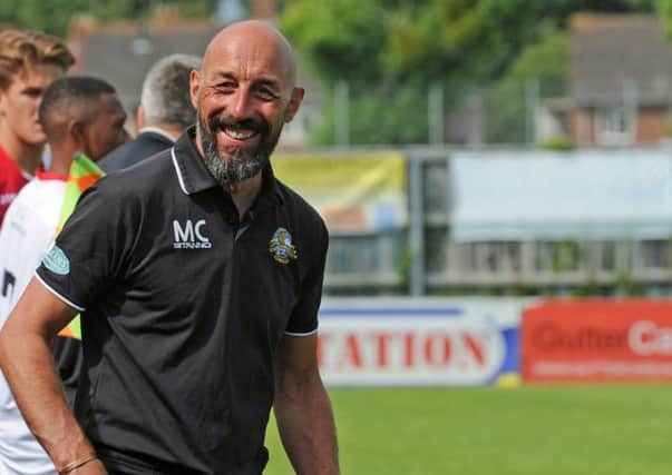 Gosport Borough assistant manager Mick Catlin Picture: Mick Young