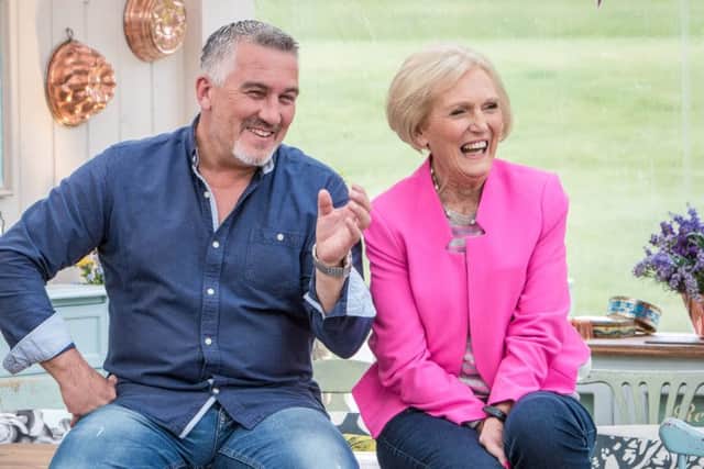 Bake Off judges Paul Hollywood and Mary Berry