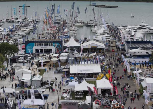 The Marina at the Southampton Boat Show Picture: onEdition
