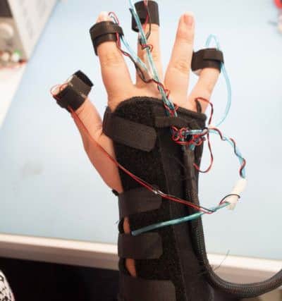 Morgan IAT's Haptics glove