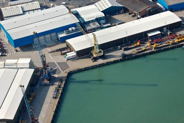 The  MMD quayside in PortsmouthSubmitted by the port February 3 PPP-150402-120915001