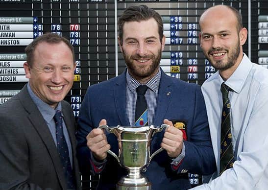 Kevin Hickman, Toby Burden and Richard Harris Picture: Leaderboard Photography