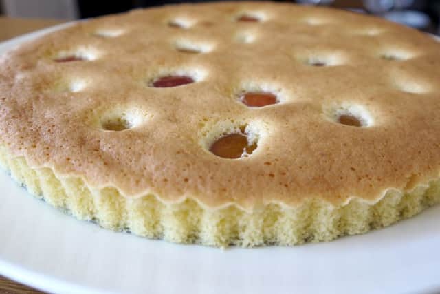 Plum clafoutis