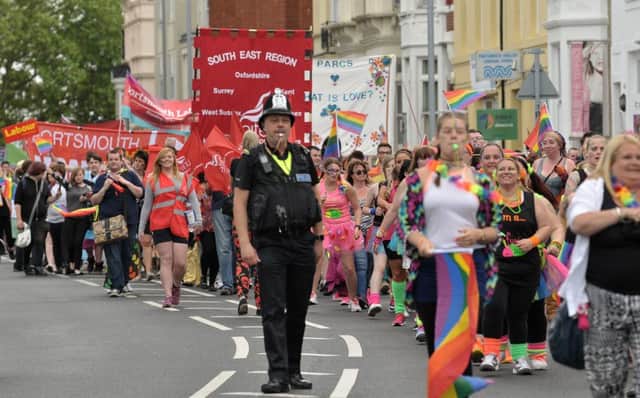 This year's Portsmouth Pride march