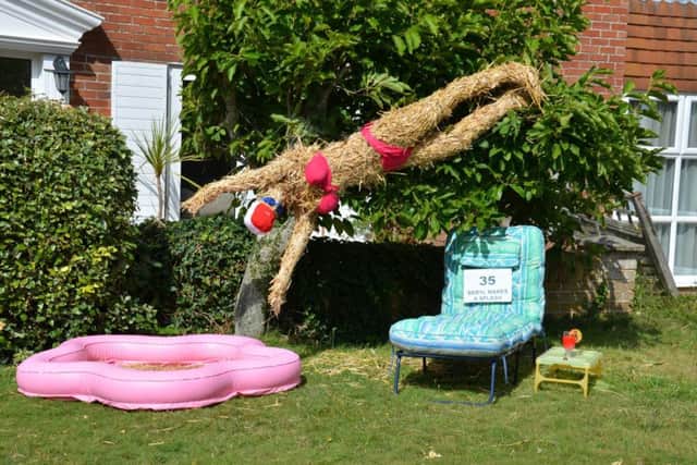 A fantastic entry to 2014's Hayling Scarecrow Festival