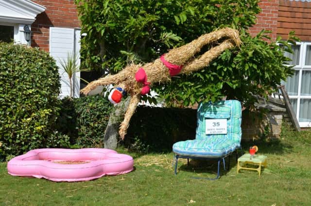 A fantastic entry to 2014's Hayling Scarecrow Festival