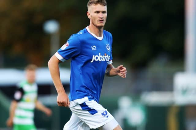 Pompey striker Michael Smith Picture: Joe Pepler