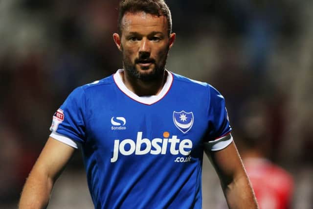 Pompey striker Noel Hunt Picture: Joe Pepler