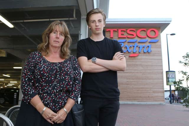 Dawn Burton has spoken out after her son Sean had his brand new Â£580 bicycle stolen from the undercover bike rack at the new Tesco in Fratton Picture: Habibur Rahman