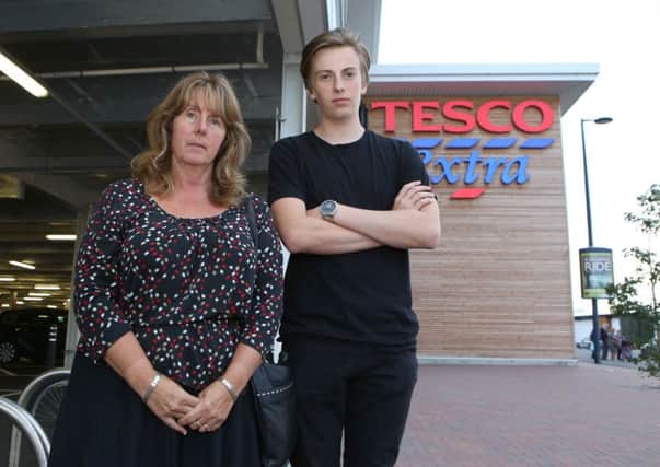 Dawn Burton has spoken out after her son Sean had his brand new Â£580 bicycle stolen from the undercover bike rack at the new Tesco in Fratton Picture: Habibur Rahman