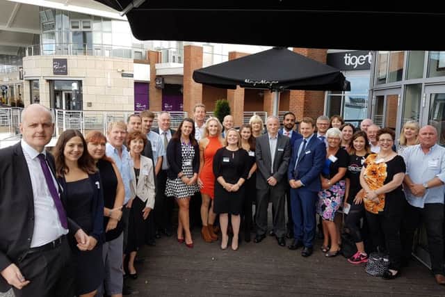 Delegates at the Business Excellence Awards launch at Tiger Tiger in Gunwharf Quays  Picture: Kimberley Barber