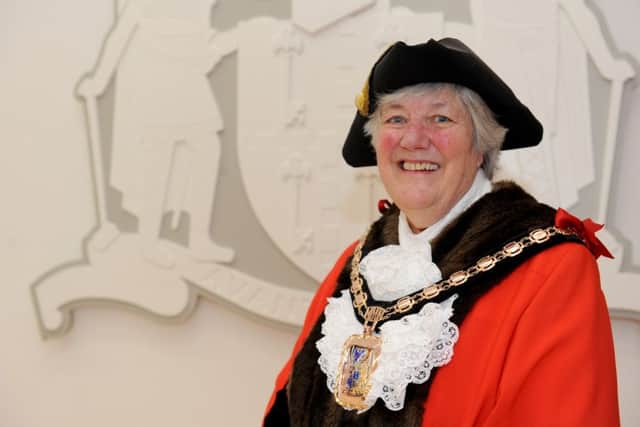 Mayor of Havant, Councillor Faith Ponsonby, who will be firing the starting pistol on the first Annual Mayor's Havant 10k Trail Race