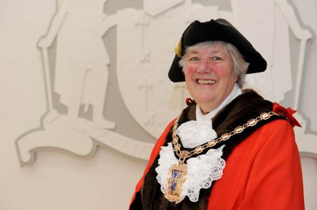 Mayor of Havant, Councillor Faith Ponsonby, who will be firing the starting pistol on the first Annual Mayor's Havant 10k Trail Race