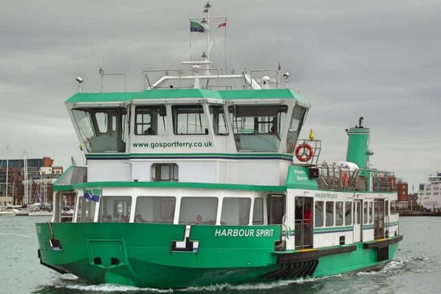 Harbour Spirit, one of the Gosport ferries Picture: Tony Weaver