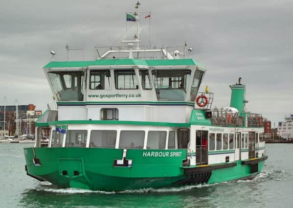 Harbour Spirit, one of the Gosport ferries Picture: Tony Weaver