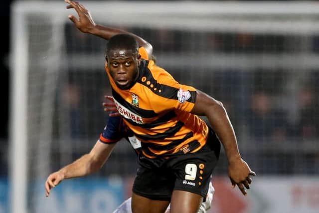 In-form Barnet striker John Akinde failed to impress in an ill-fated Pompey stay in 2013