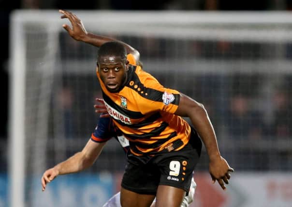 In-form Barnet striker John Akinde failed to impress in an ill-fated Pompey stay in 2013