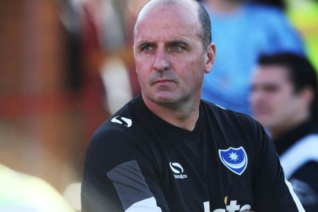 Pompey boss Paul Cook