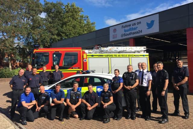 Southsea Neighbourhood Policing Team has moved into Southsea fire station