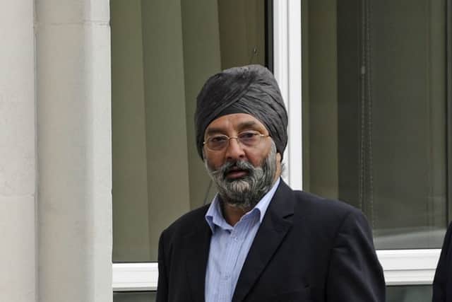 Bukhunt Singh outside Portsmouth Magistrates' Court